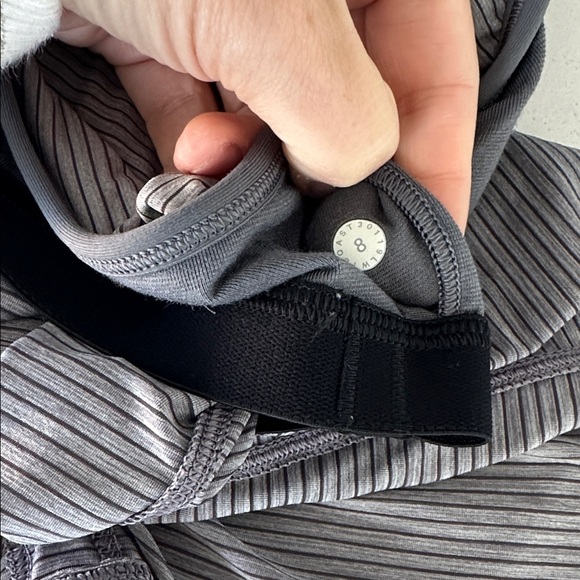 lululemon athletica Striped Gray Tank Top - Picture 13 of 13